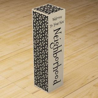 Wine Gift Box for New Neighbors - Elegant 1