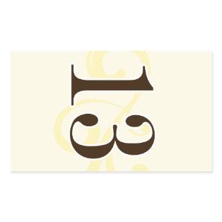 Wine Label Table Number Stickers 13
