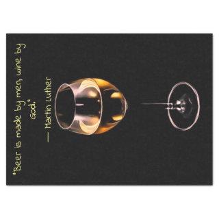 Wine Tissue Paper with Quote from Martin Luther