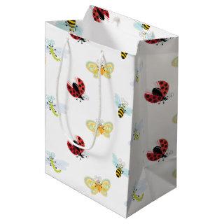 Wing-Nutz™_Fluttering Buddies_pattern Medium Gift Bag