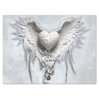 Winged Heart of Stone, Angels Watching Tissue Paper