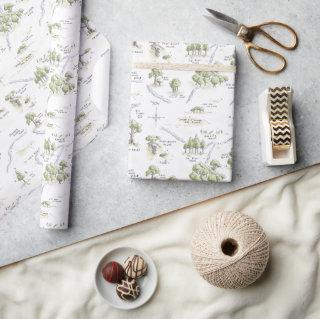 Winnie the Pooh 100 Acre Wood Pattern
