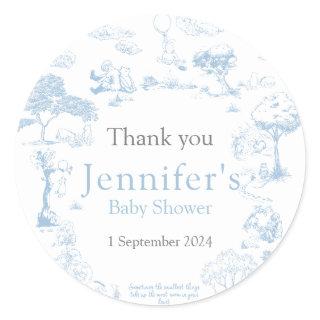 Winnie the Pooh Classic Round Sticker