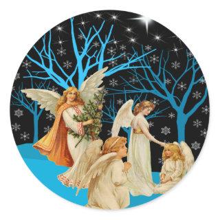 Winter Angels Stickers