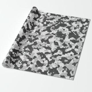 Winter Camouflage with Medium Shapes