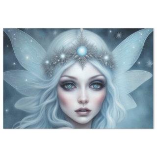 Winter Fairy Queen Decoupage Paper