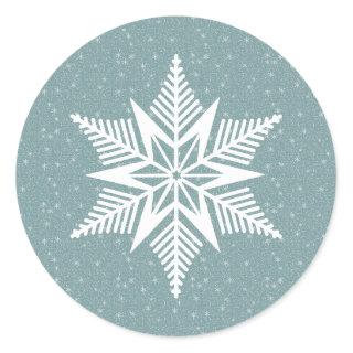 Winter flurry sticker