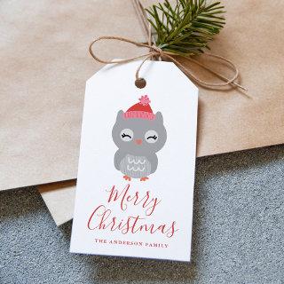 Winter Friends | Owl Holiday Gift Tags