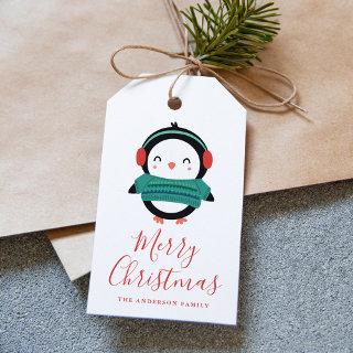 Winter Friends | Penguin Holiday Gift Tags