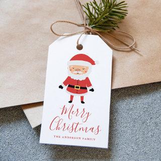 Winter Friends | Santa Claus Holiday Gift Tags