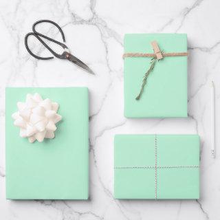 Winter Mint Solid Color  Sheets