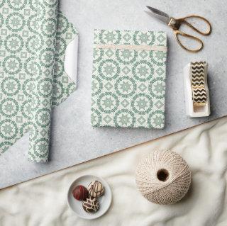 Winter Nordic Sweater Pattern with Mint