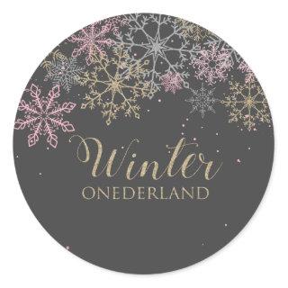 Winter Onderland Snowflake Sticker