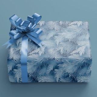 Winter Wonderland Blue frosty pattern