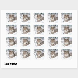 "Winter's Child"  Square Sticker