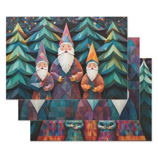 Wise Men Christmas Colorful Graphic Elegant 3-pc  Sheets