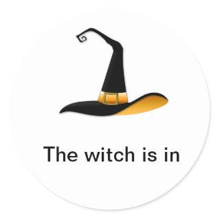 Witch Classic Round Sticker
