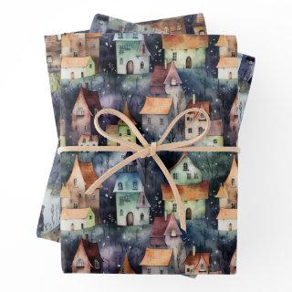 WITCH HOUSES HALLOWEEN GIFT  SHEETS
