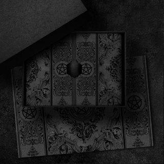 Witchery Flourish | Dark Gray Fantasy Pentacle Tissue Paper