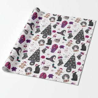 Witches Christmas Pattern