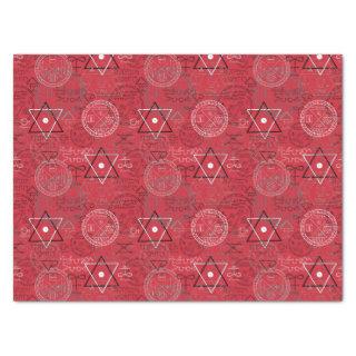 Witchy Halloween Wiccan Pentagram Pentacle    Tissue Paper