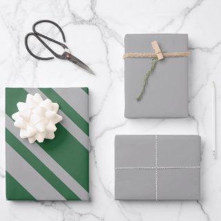 Wizard Green and Gray with Solid Gray   Sheets