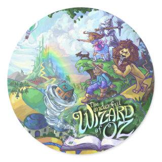 Wizard of Oz Classic Round Sticker
