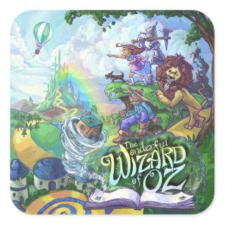 Wizard of Oz Square Sticker