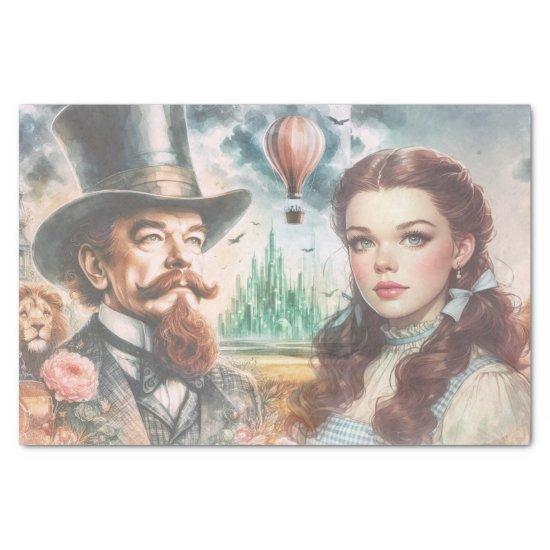 Wizard of Oz Tissue Paper for Decoupage