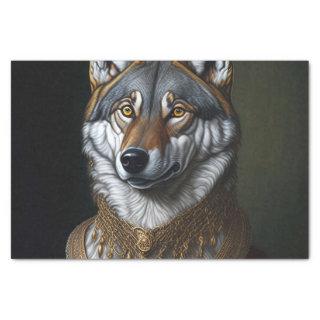 Wolf Doge Venetian  Tissue Paper