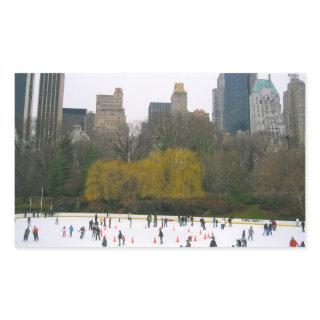 Wollman Rink Central Park NYC Ice Skating Stickers