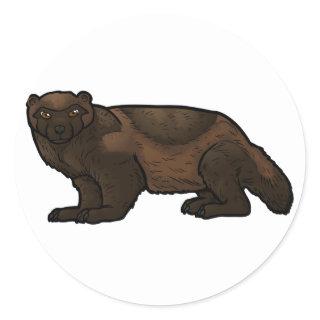 Wolverine Classic Round Sticker