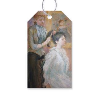 Woman Styling Daughter's Hair (by Berthe Morisot) Gift Tags