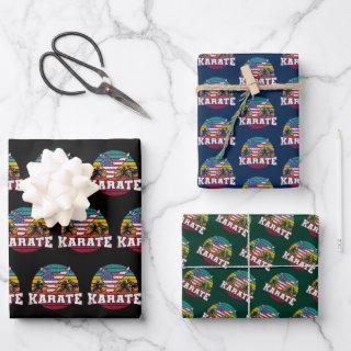 Women's Karate - Girls Martial Arts USA Flag  Sheets