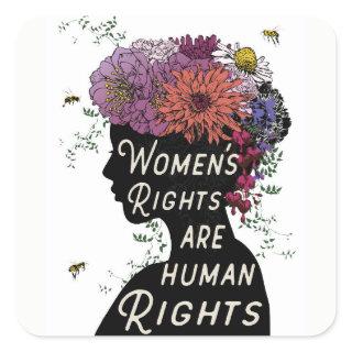 Women's Rights Are Human Rights - stickers