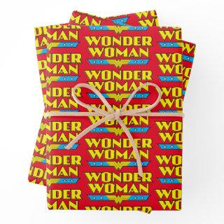 Wonder Woman Name and Logo  Sheets