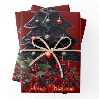 wonderful gothic christmas tree   sheets