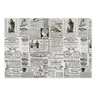 Wonderful Victorian Era Newspaper Advertising Ads   Sheets