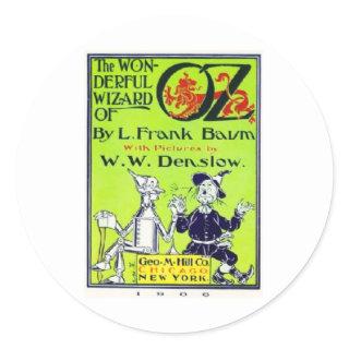 Wonderful Wizard Of Oz Classic Round Sticker