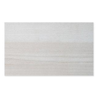 Wood Blank Template Elegant Design Nature Trendy Rectangular Sticker