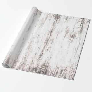 Wood Grain White Rustic Country Texture Decoupage