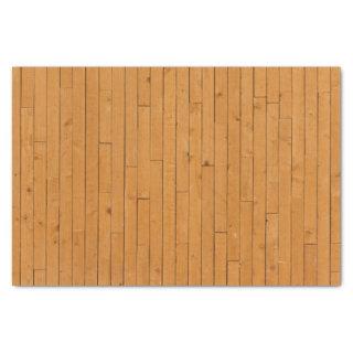 Wooden Floorboards Tissue Paper