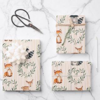 Woodland Baby Forest Animal   Sheets
