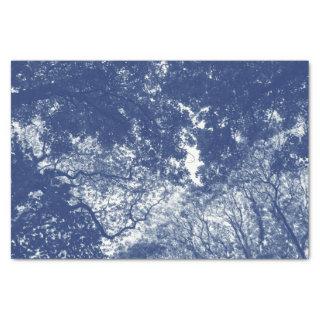 Woodland Canopy (02) - Cyanotype Effect Tissue Paper