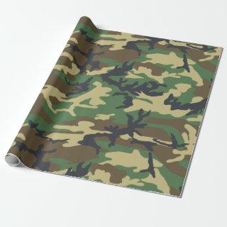 Woodlands Camouflage Outdoorsman Gift
