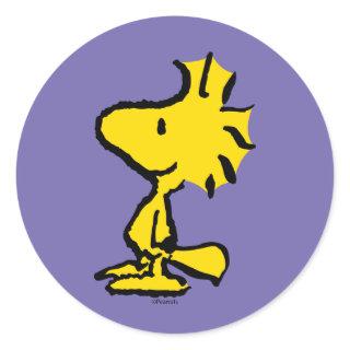 Woodstock Classic Design Classic Round Sticker