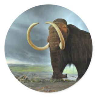 Woolly Mammoth Mod Destiny Classic Round Sticker