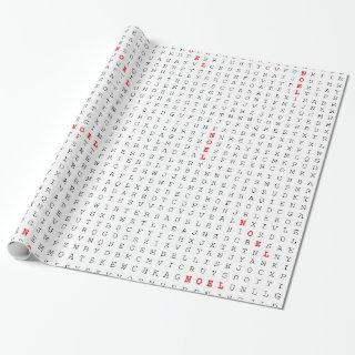 Word Search Puzzle NOEL
