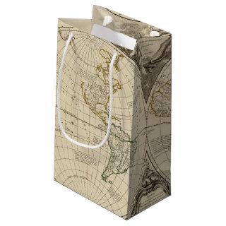 World Map 8 Small Gift Bag