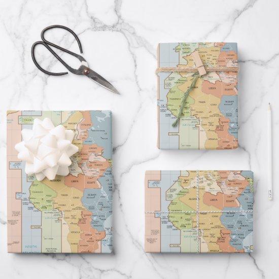 World Traveler Colorful Map of Time Zones Case-Mat  Sheets